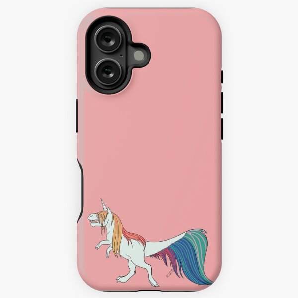 Aperçu de l'œuvre Tyranotaure licorne arc-en-ciel créée et vendue par ScotisFr.