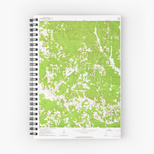 Artikelvorschau, USGS TOPO Karte Mississippi MS De Kalb 335542 1963 24000 entworfen und verkauft von WetdryvacRBO2.