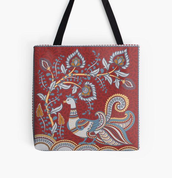 Kalamkari Tote Bag by Satakshi Sonkar - Pixels