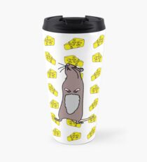 rat and cheese Travel Mug