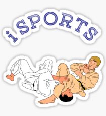 Sports, action, moving, judo Sticker