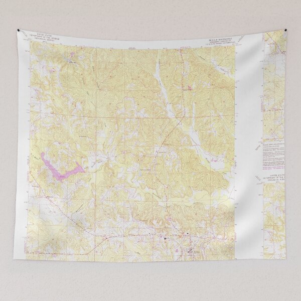 Artikelvorschau, USGS TOPO Karte Mississippi MS De Kalb 335544 1963 24000 entworfen und verkauft von WetdryvacRBO2.