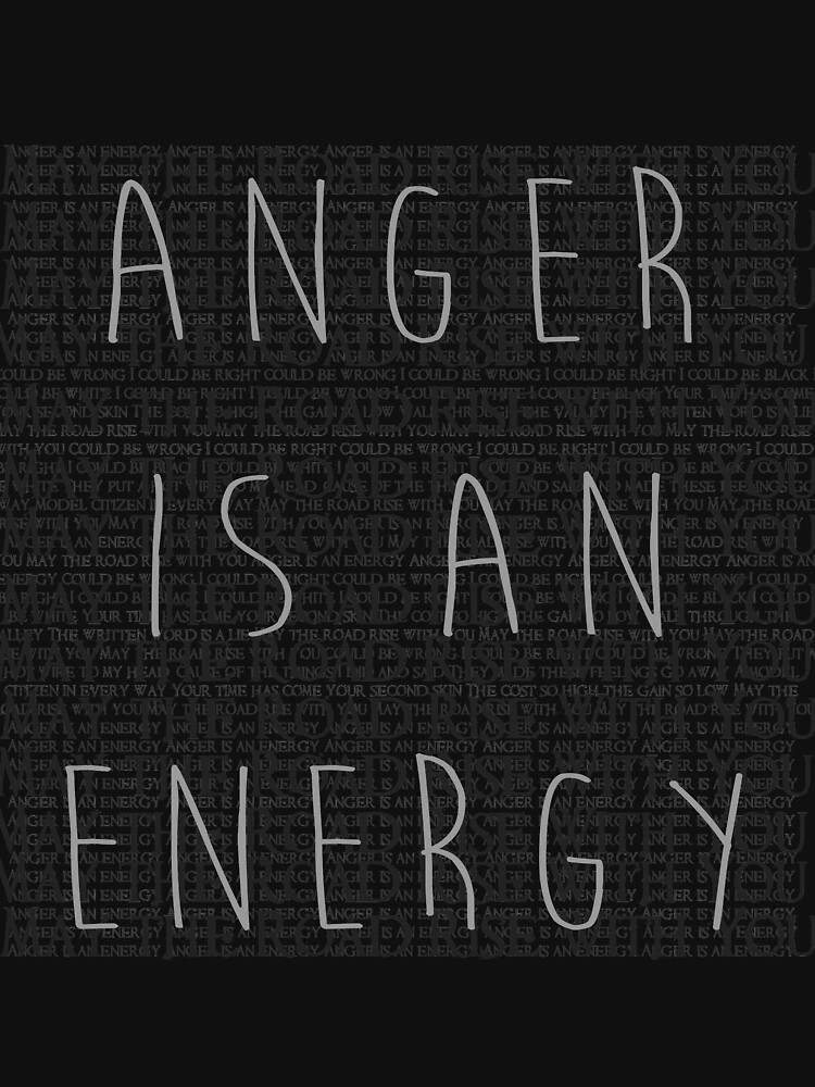 Anger is an Energy by Etakeh