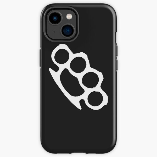 knuckle case - aluminum, cell phone, Iphone case, brass knuckles