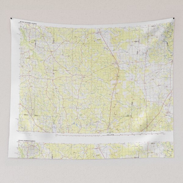 Item preview, USGS TOPO Map Mississippi MS De Kalb 337206 1984 100000 designed and sold by WetdryvacRBO2.