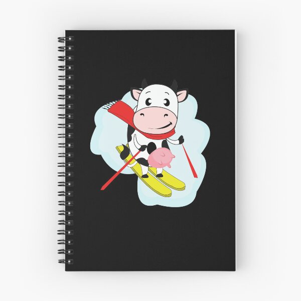 Item preview,  Cow ski mountains snow valley gift driving sport designed and sold by Gex909.