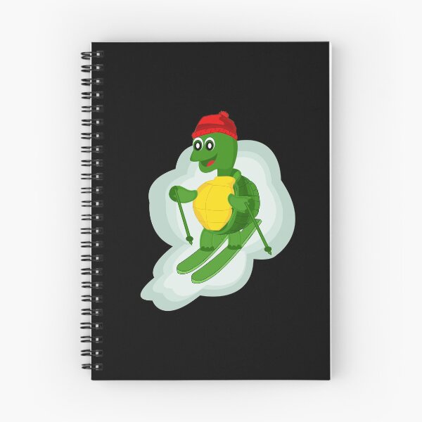 Item preview, Turtle skiing driving slope mountains gift snow designed and sold by Gex909.