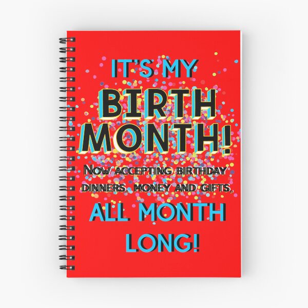 Item preview, It's My birth Month Design all months Birthday designed and sold by GryffinGear.