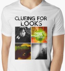 Clueing For Looks Men's V-Neck T-Shirt