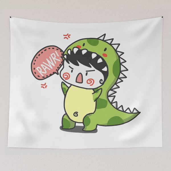 Item preview, Rawr Adorable Cartoon Dinosaur Babysaurus designed and sold by TheTaurus.