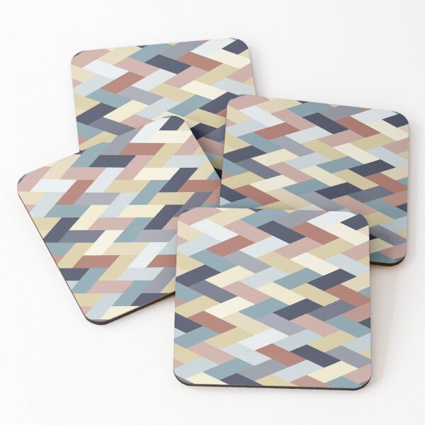 Item preview, Earth Tones and Blues Geometry IB designed and sold by BlertaDK.