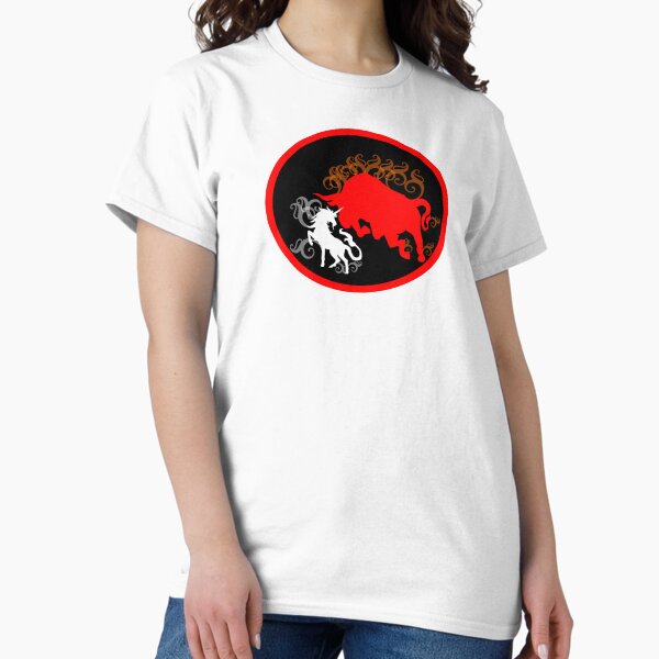 Item preview, Unicorn vs the Red Bull designed and sold by sorakaji.