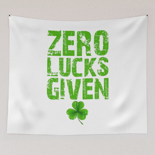Item preview, Zero lucks given designed and sold by TeeBoo.