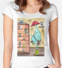 Gathering Specimens Fitted Scoop T-Shirt