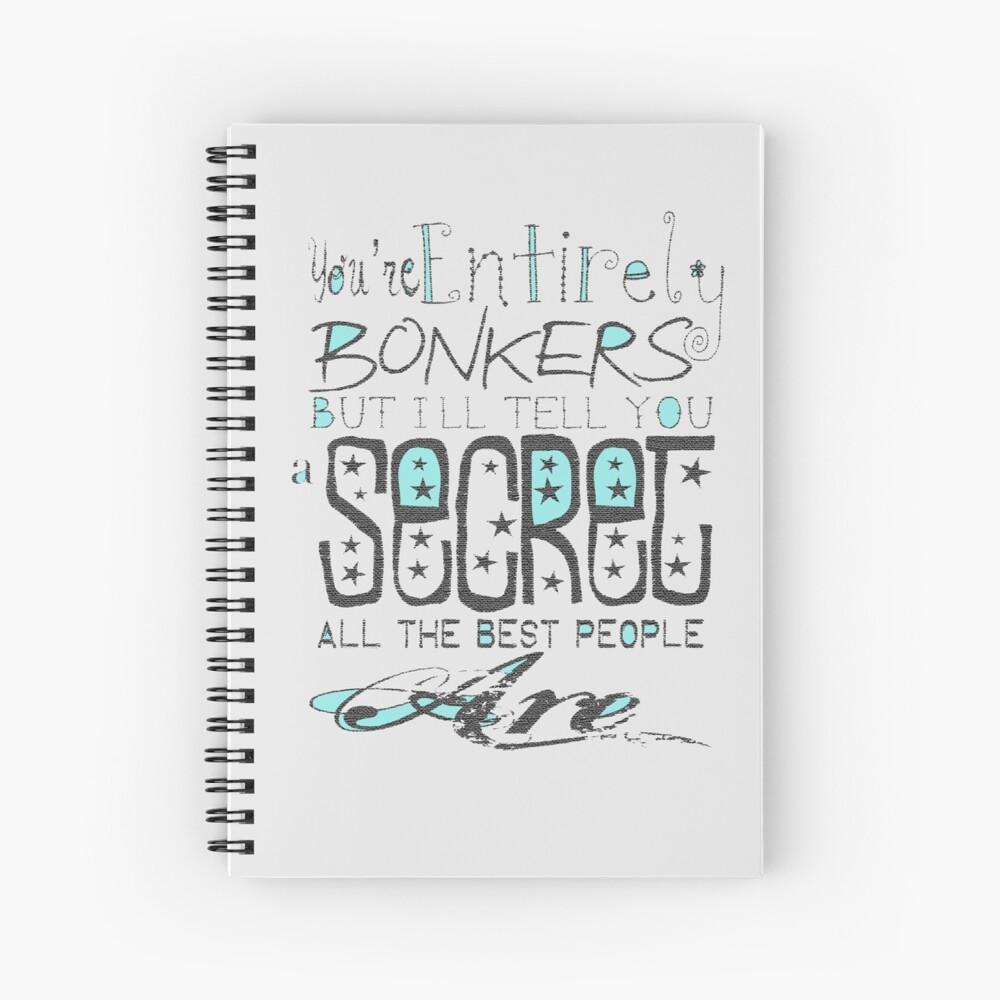 Bonkers Spiral Notebook