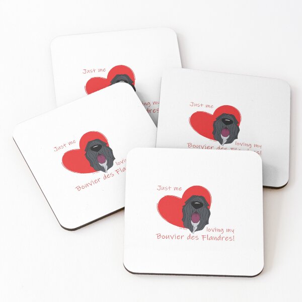 Item preview, Just me loving my Bouvier des Flandres designed and sold by LivHana.