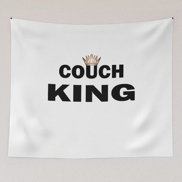 Item preview, Couch King Sofa King Couch Potato Men's Gift designed and sold by dm4design.