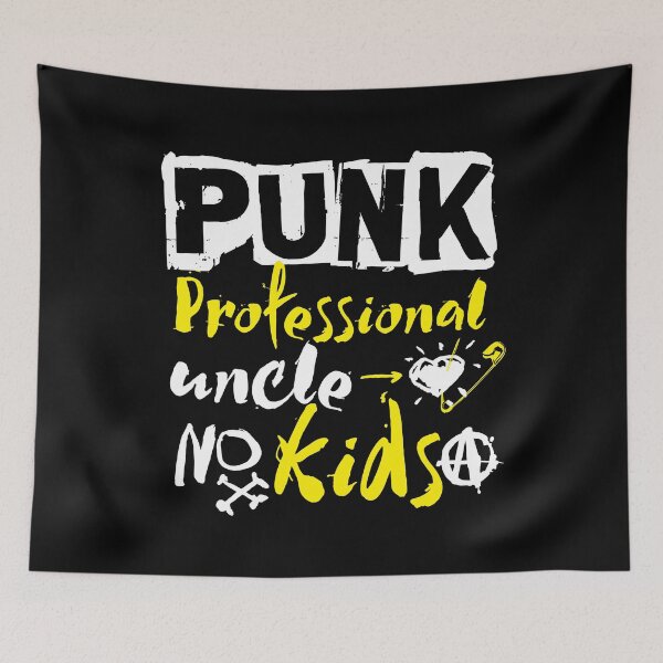 Item preview, PUNK Professional Unkle No Kids Funny Uncle Gift designed and sold by kolbasound.