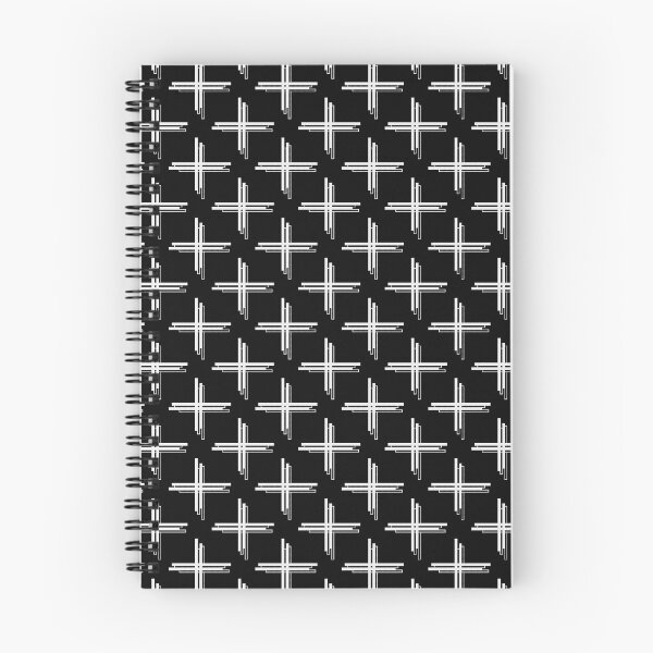Item preview, Flowing Crosses - Geometric Pattern (Black) designed and sold by Mario Patterns.