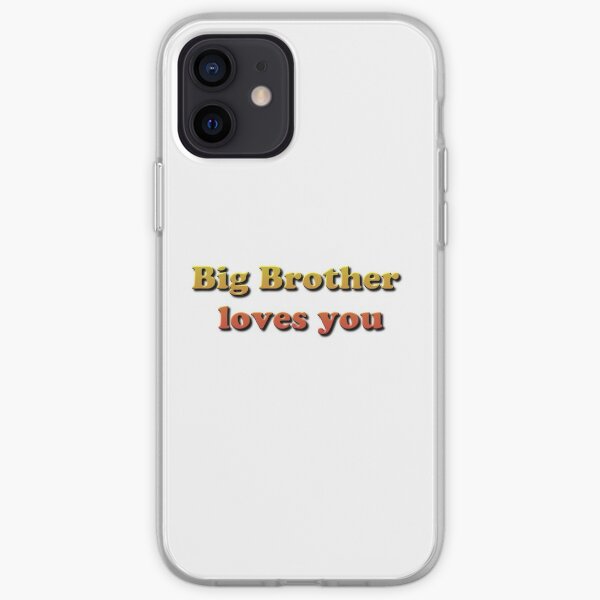 Big Brother loves you iPhone Soft Case