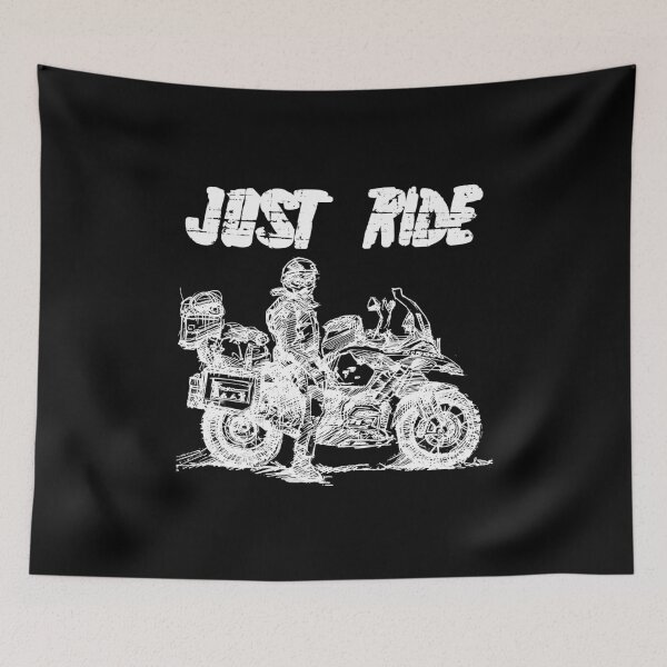 Item preview, Just Ride, Adventure Style designed and sold by ianearthcore.