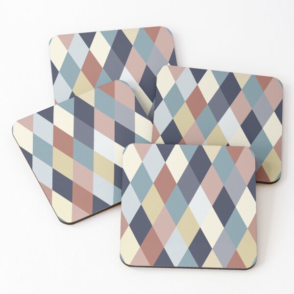 Item preview, Earth Tones and Blues Geometry IIA designed and sold by BlertaDK.
