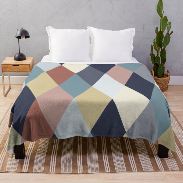 Item preview, Earth Tones and Blues Geometry IIA designed and sold by BlertaDK.