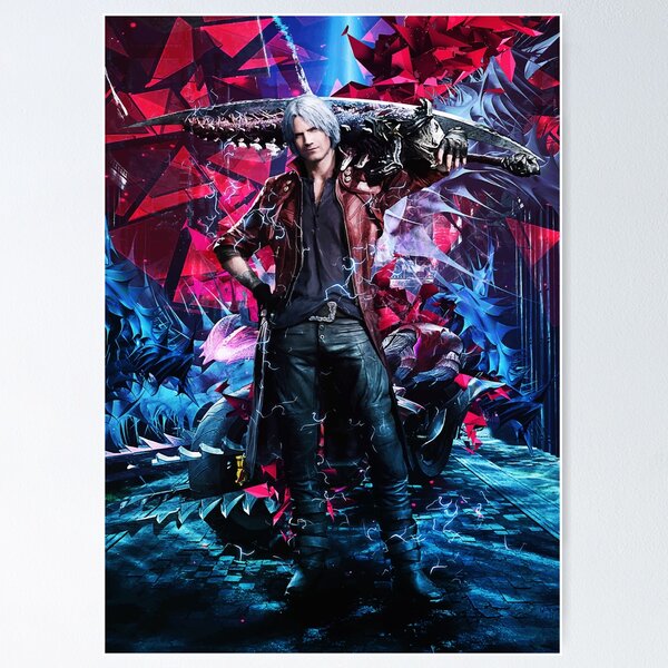  Devil May Cry Vergil Poster Decorative Painting Canvas Wall Art  Living Room Posters Bedroom Painting 12x18inch(30x45cm): Posters & Prints