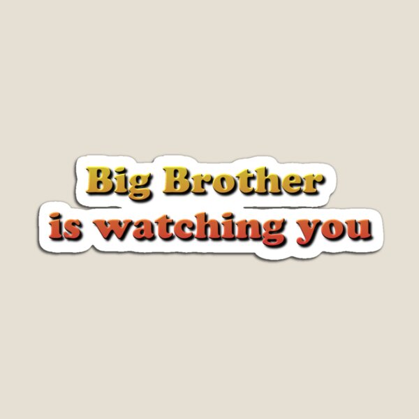 Big Brother Is Watching You Magnet