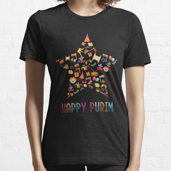 Happy Purim Jewish Holiday T-shirt Essential T-Shirt