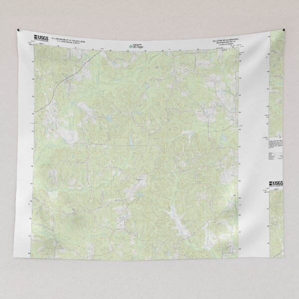 Item preview, USGS TOPO Map Mississippi MS Decatur NW 20120508 TM designed and sold by WetdryvacRBO2.