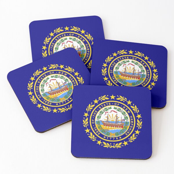 Item preview, New Hampshire State Flag  designed and sold by AmericanArt.