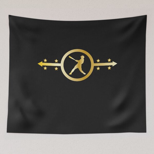 Item preview, Baseball Baseball Bat Baseball Player Gold designed and sold by dm4design.