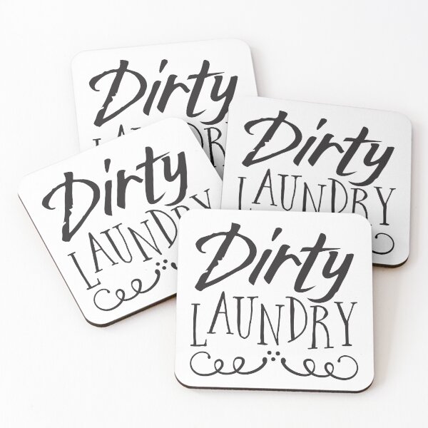 Item preview, Dirty Laundry sign designed and sold by jazzydevil.