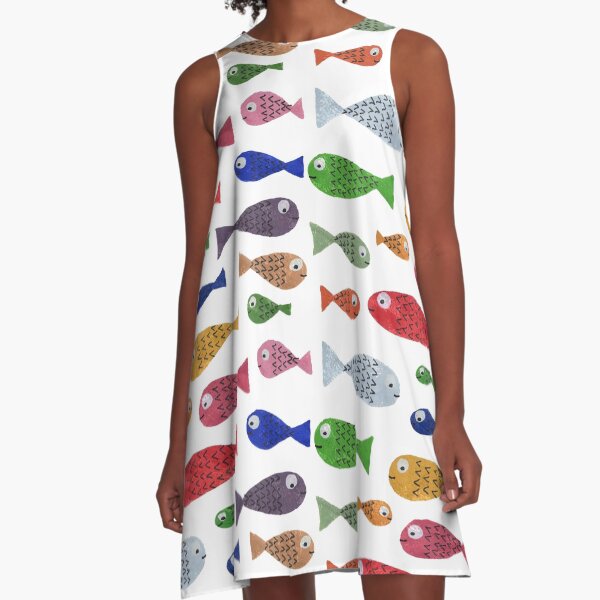 Item preview, Peces de colores felices designed and sold by Aidi Riera.