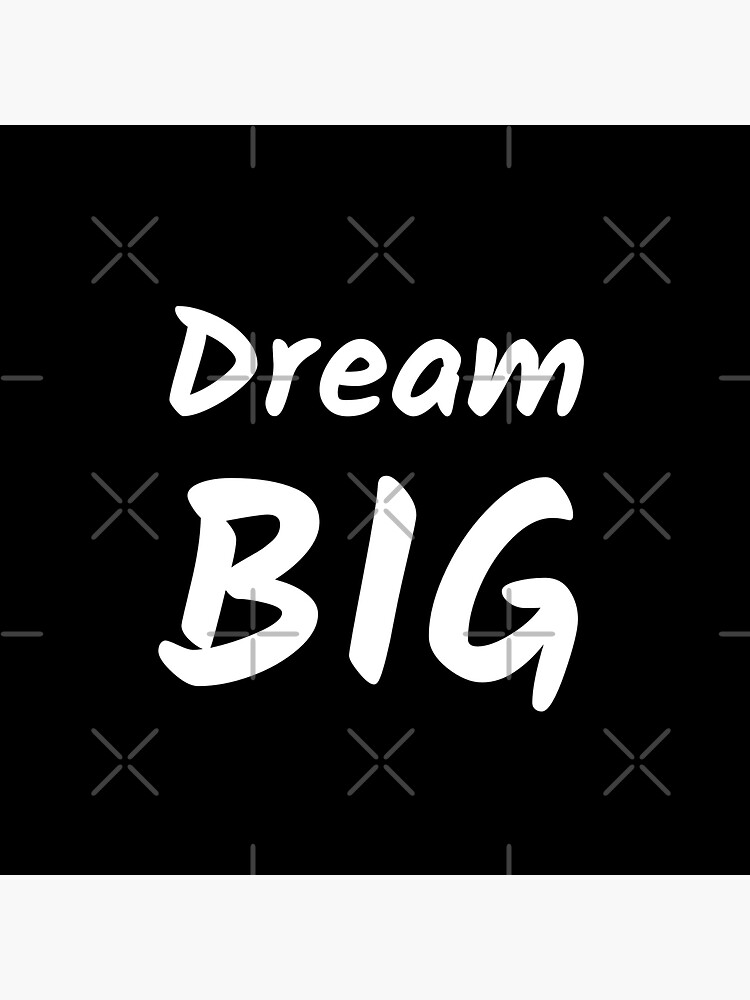 Thumbnail 3 of 3, Sticker, Dream Big designed and sold by inspire-gifts.