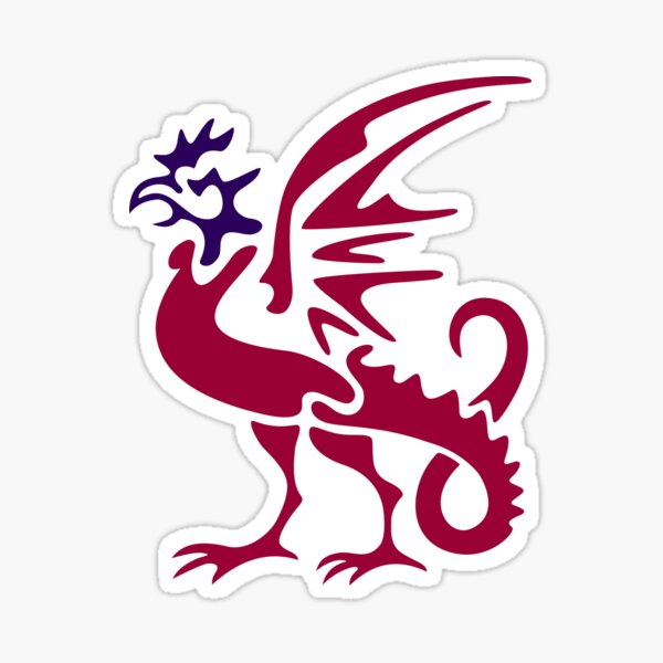 Myths & monsters: basilisk Sticker
