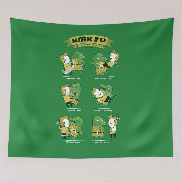 Item preview, Kirk Fu! designed and sold by Queenmob.