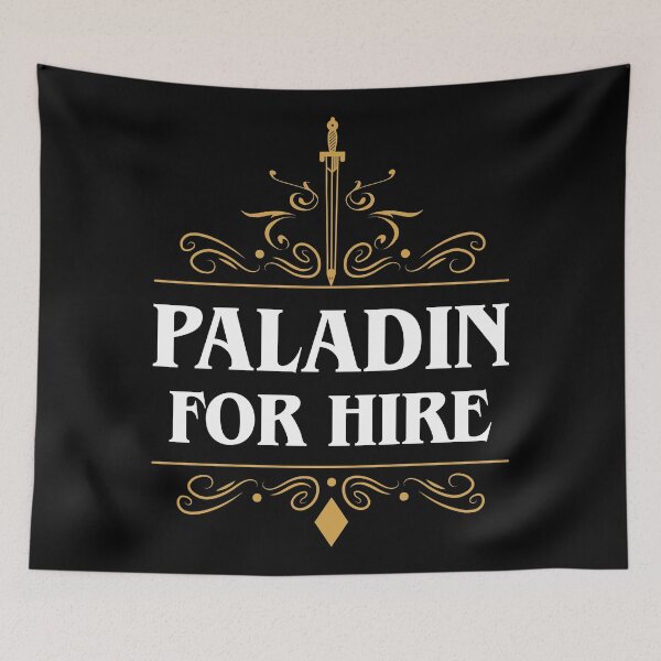 Item preview, Paladin For Hire designed and sold by pixeptional.