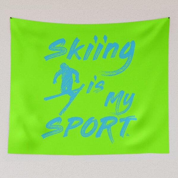 Item preview, Skiing is My Sport gift idea for skiers designed and sold by -JBell-.