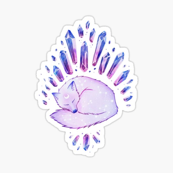 Gem fox Sticker