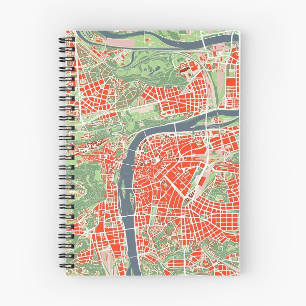 Item preview, Prague map classic designed and sold by PlanosUrbanos.