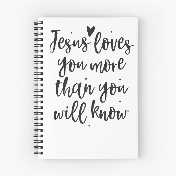 Item preview, Jesus loves you more than you will know designed and sold by jazzydevil.