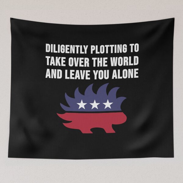 Item preview, Libertarian Politics TShirt Porcupine Libertarianism Freedom designed and sold by Creekman Designs.