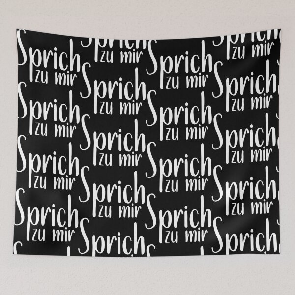 Item preview, Schau In Den Spiegel - Sprich Zu Mir 3 weiss designed and sold by EDDArt.