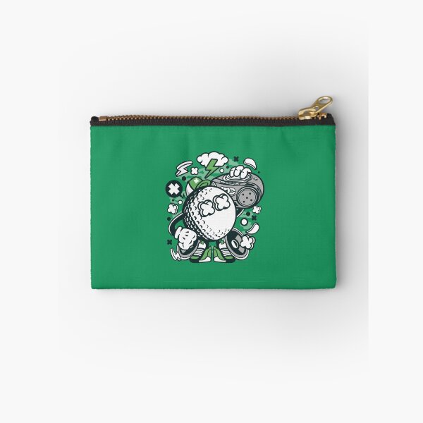 Item preview,  Golf ball Cartoon Character - pumping the sounds - Golf ball head Character with Boombox Beats - funny and fun! designed and sold by Nickelparis.