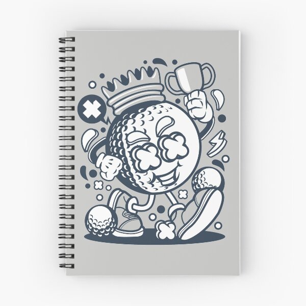 Item preview, Golf King Cartoon Character  - for golf lovers designed and sold by Nickelparis.