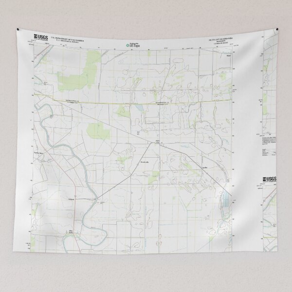 Item preview, USGS TOPO Map Mississippi MS Delta City 20120402 TM designed and sold by WetdryvacRBO2.