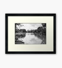 A River Runs Through It Framed Print