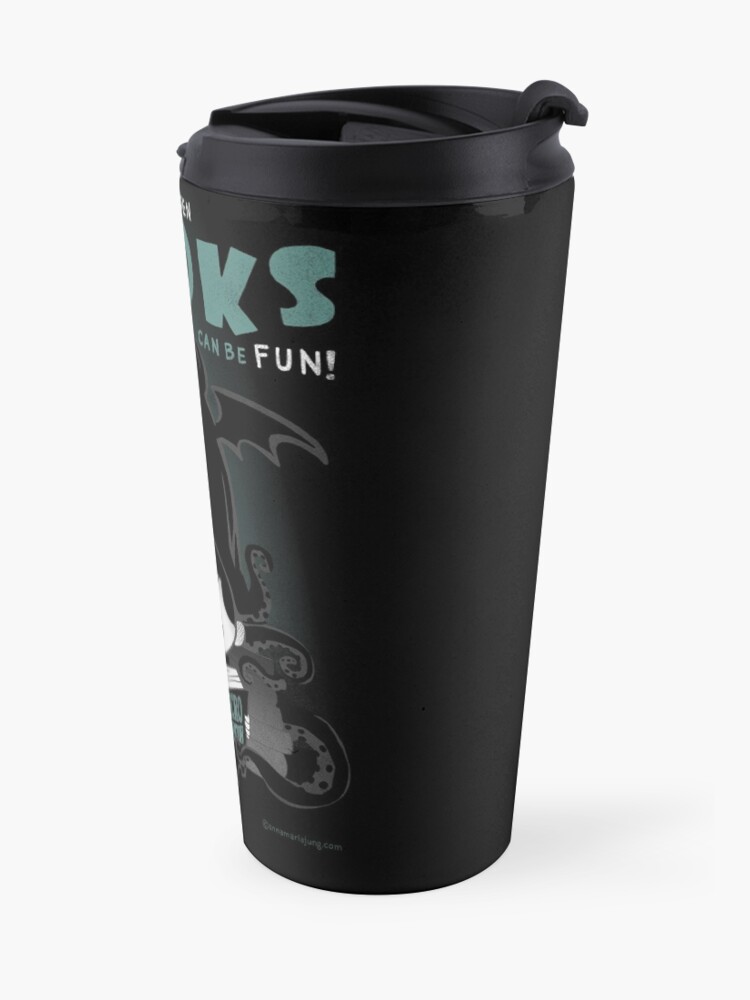 Alternate view of Forbidden Books can be Fun Travel Mug
